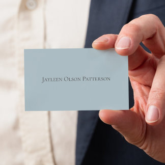 Carte de visite simple moderne professionnelle