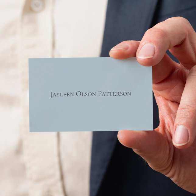 Carte de visite simple moderne professionnelle (modern business card)