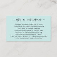 Simple Turquoise Turquoise Élégant Lashes
