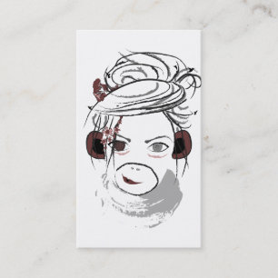 Carte De Visite singe.