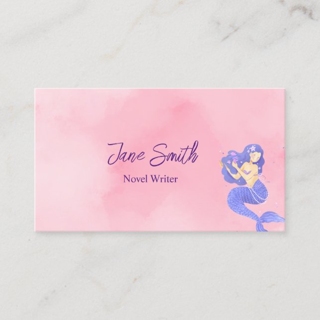 Carte De Visite Sirène (Devant)
