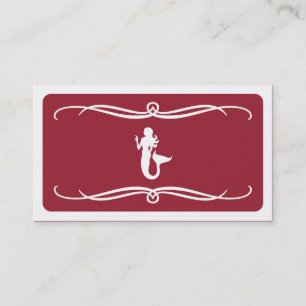 Carte De Visite sirène mod (personnalisable en couleur)