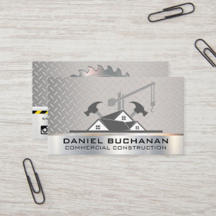 Carte De Visite Site de construction Outils de travail du collie