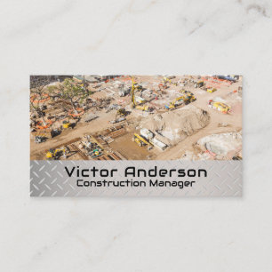 Carte De Visite Site de construction   Responsable de projet