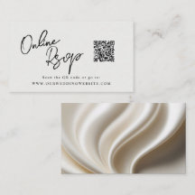 Site en ligne RSVP QR Code ivoire blanc satin