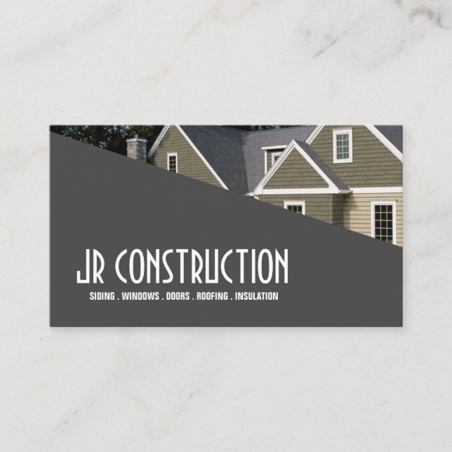 CARTE DE VISITE SITUATION DE LA BUSINE D'INSULTATION SUR LE TOIT D (Devant)