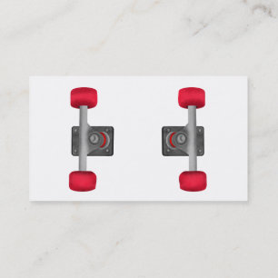 Carte De Visite SkateBoard Skate Shop Trucks and Wheels