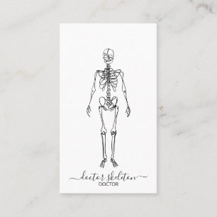 Carte De Visite Skeleton orthopédique