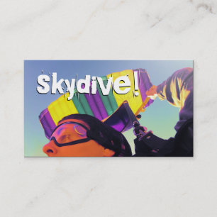 Carte De Visite skydive ! (photo parfaite)
