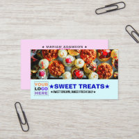 Slogan doux avec logo de boulangerie (pâtissier) d