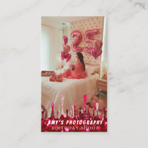 Carte De Visite Snapping Moments spéciaux Anniversaire Photographe