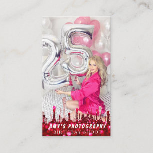 Carte De Visite Snapping Moments spéciaux Anniversaire Photographe