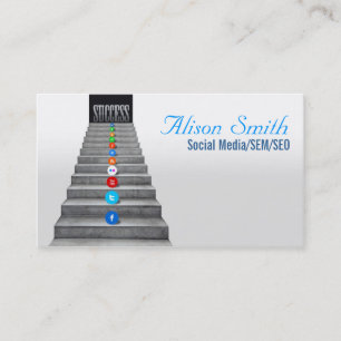 Carte De Visite Social Media/SEM/SEO