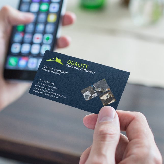 Carte De Visite Société de toiture (Créateur téléchargé)