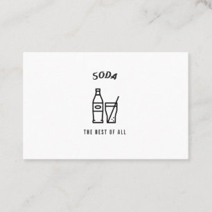 Carte De Visite Soda le meilleur de tous