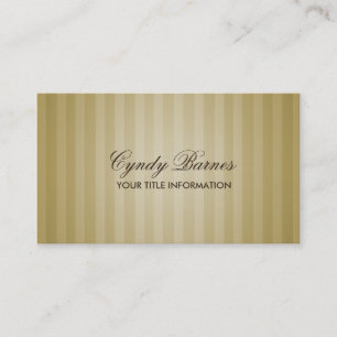 Carte de visite Soft Gold