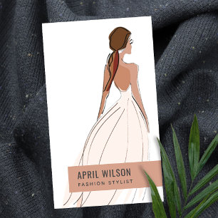 CARTE DE VISITE SOFT IVORY BLANC RUST MARIAGE GOWN BRIDAL DRESS