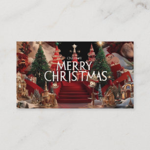 Carte De Visite Soin de Noël