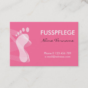 Carte De Visite Soins de santé