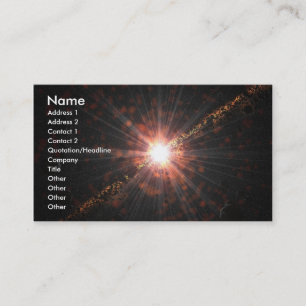 Carte de visite solaire de la vue 5