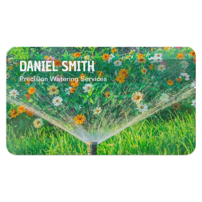 Carte De Visite Solutions d'irrigation (Irrigation Business Cards)