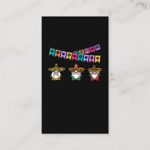 Carte De Visite Sombrero Gnomes Mexicaine Fiesta Happy Cinco De Ma