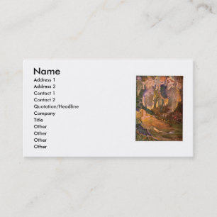 Carte de visite Songe d'une nuit d'été