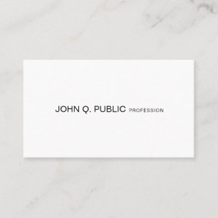 Carte De Visite Sophistiqué Nettoyage Moderne Plain Professionnel