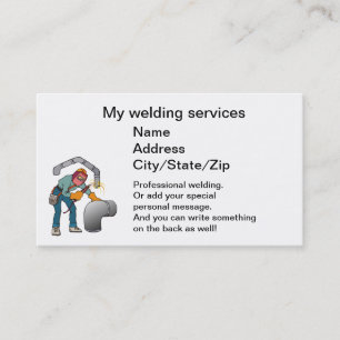 Carte De Visite soudeuse