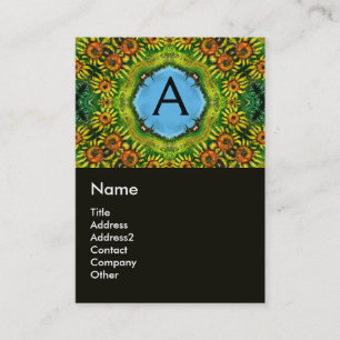 Carte De Visite SOUFFLE ET CAMPAGNE EN TOSCANE, monogramme