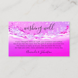 Carte De Visite Souhaitez Bien Pour Mariage Dollar Cadeau argent r