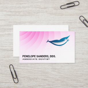 Carte De Visite Sourire Étincelant Dentiste