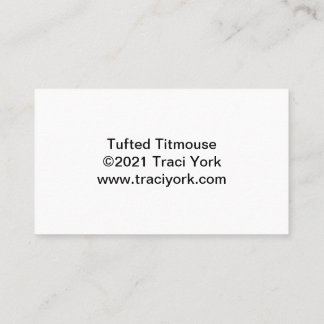 Carte De Visite Souris touffu sur un arbre Shagbark