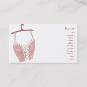 Carte De Visite Soutien-gorge de Longlive - affaires