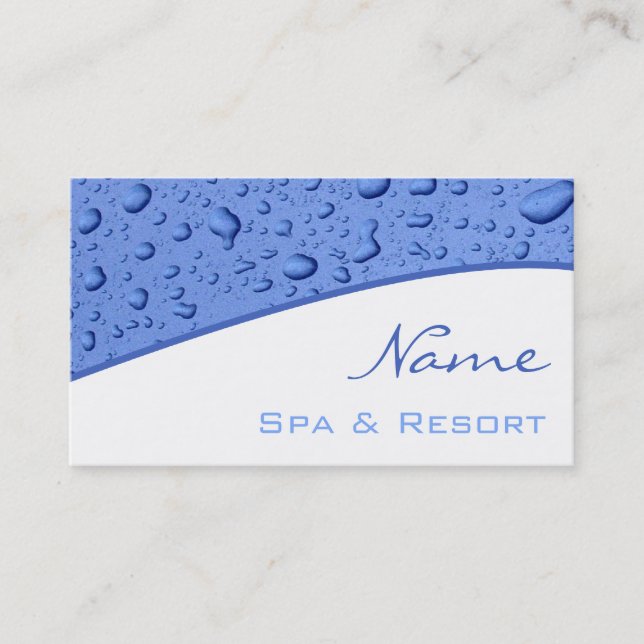 Carte de visite spa (Devant)