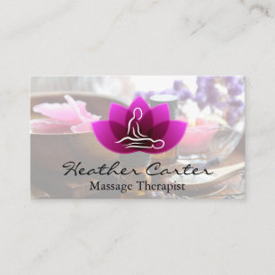 Carte De Visite Spa de santé   Centre de massage