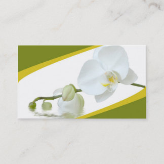 Carte De Visite Spa d'orchidée