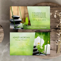 SPA Still Life Beau Salon de massage vert