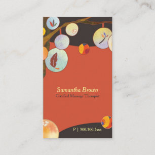 Carte De Visite Spa unique Whimsical Lantern Tree