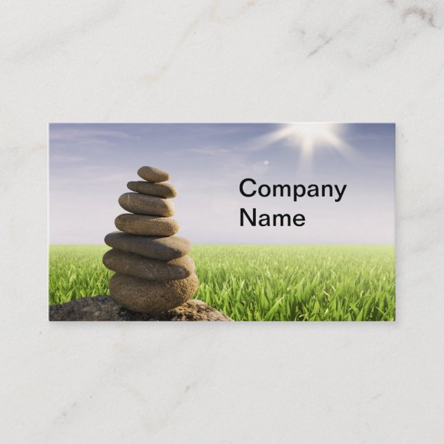Carte De Visite Spa Wellness Massage business cards (Devant)