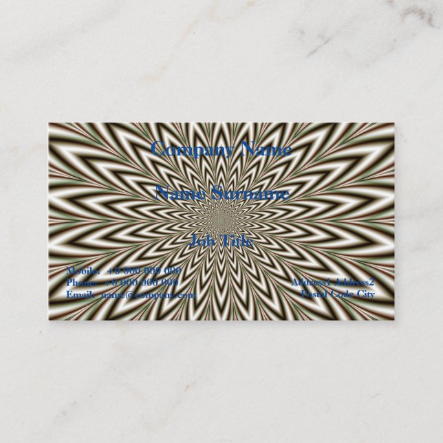 Carte De Visite Spear Point Pulse (Devant)