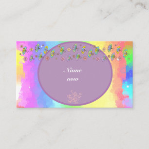 Carte de visite spéciale