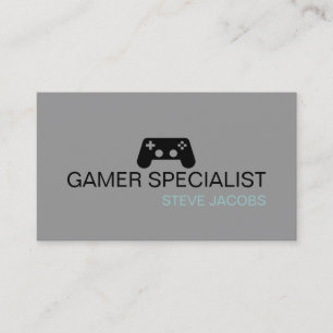 Carte De Visite Spécialiste des jeux vidéo