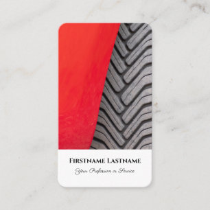 Carte De Visite Spécialistes du réglage des pneus de course roues 