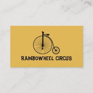 Carte De Visite Spectacle de Cirque Divertissement Clown Comédien