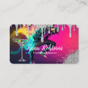 Carte De Visite Spectacle de la fête des petits-déjeuners d'événem