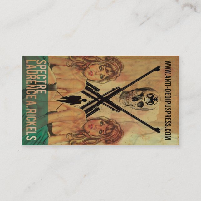 CARTE DE VISITE SPECTRE (Devant)