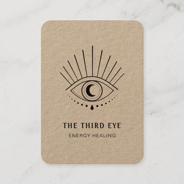 Carte de visite spirituel Energie Heiler Reiki (Devant)