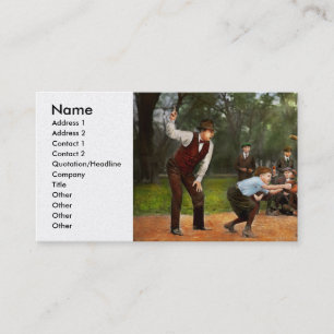 Carte De Visite Sport - Baseball - Grève 1 1921