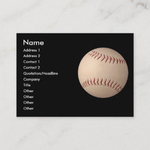 carte de visite - sports